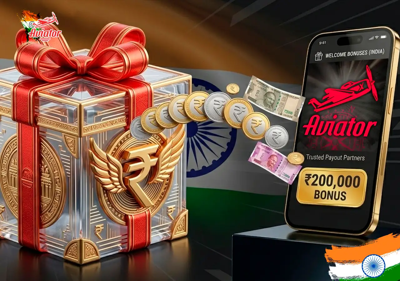 Best welcome bonuses available in the Aviator app.