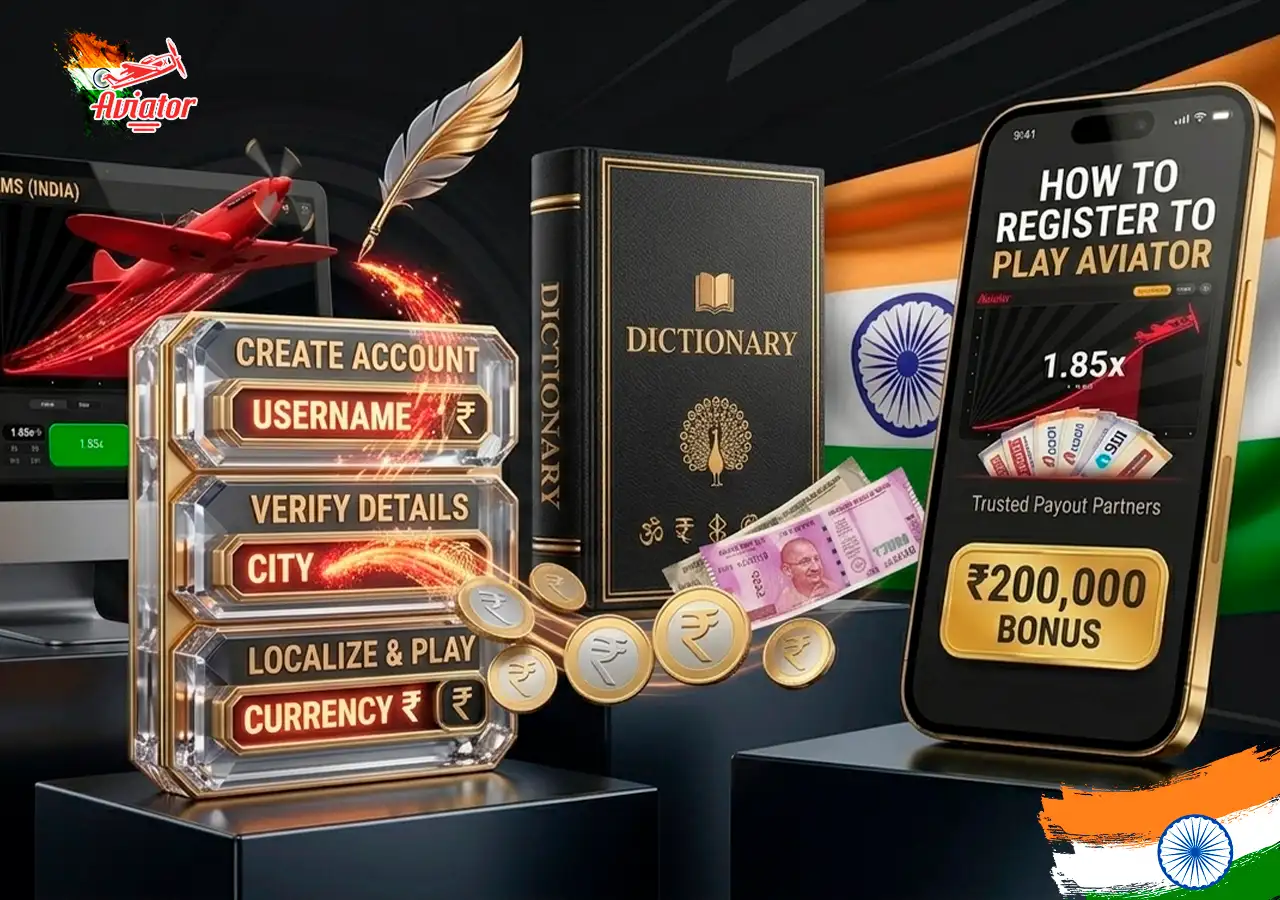 Simple registration process for Indian Aviator players.